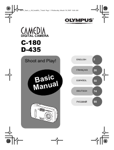 Manual de uso Olympus C-180 Cámara digital