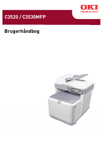 Brugsanvisning OKI C3520 Multifunktionsprinter