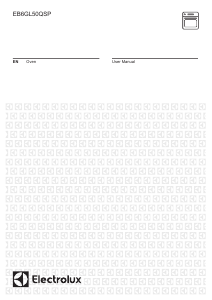 Manual Electrolux EB6GL50QCN Oven