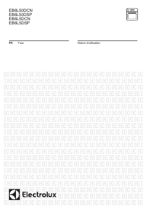 Mode d’emploi Electrolux EB6L50DCN Four