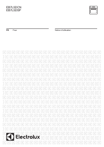 Mode d’emploi Electrolux EB7L5DCN Four