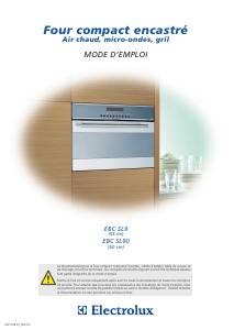 Mode d’emploi Electrolux EBCSL90CN Four