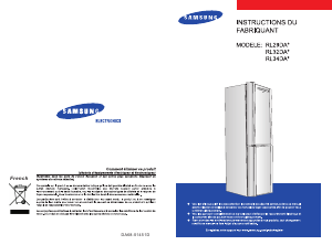 Mode d’emploi Samsung RL31DAVS Réfrigérateur combiné