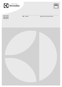 Mode d’emploi Electrolux EBL40WE Four