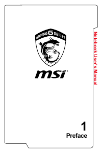 Manual MSI GL62 6QC Laptop