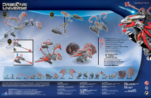 Manual Mega Bloks set 95132 Dragons Universe Venomfang