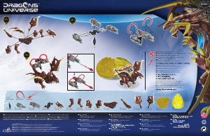 Manual de uso Mega Bloks set 95202 Dragons Universe Clawripper