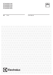 Handleiding Electrolux EOA95551AK Oven