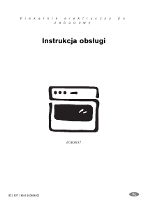 Instrukcja Electrolux EOB3637W Piekarnik