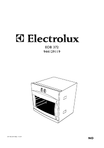 Bruksanvisning Electrolux EOB372 Ovn