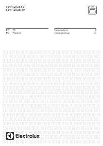 Instrukcja Electrolux EOB5454AOX Piekarnik