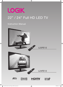 Manual Logik L22FE12 LED Television