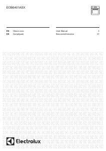 Manual Electrolux EOB6401ASX Oven