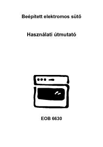 Használati útmutató Electrolux EOB6630 Kemence