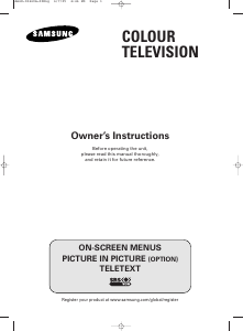 Handleiding Samsung CW-29M226PQ Televisie