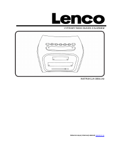Instrukcja Lenco CR-3302 Radiobudzik