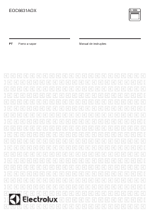 Manual Electrolux EOC6631AOX Forno
