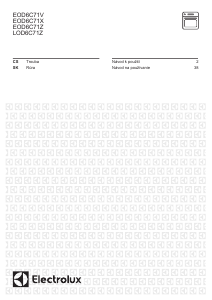 Manuál Electrolux EOD6C71Z Trouba