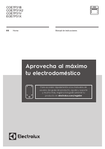 Manual de uso Electrolux EOE7P31X Horno
