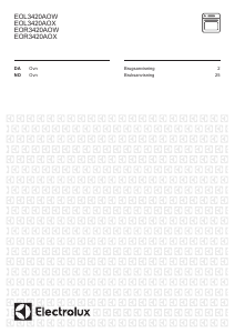 Bruksanvisning Electrolux EOL3420AOW Ovn