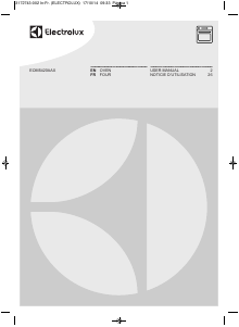 Mode d’emploi Electrolux EOM5420AAX Four