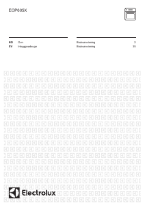 Bruksanvisning Electrolux EOP605X Ugn