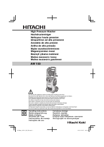 Instrukcja Hitachi AW 150 Myjka ciśnieniowa