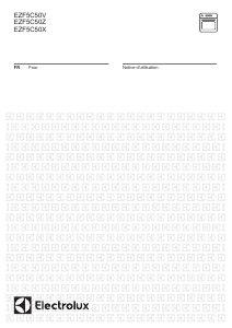 Mode d’emploi Electrolux EZF5C50Z Four