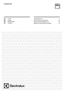 Mode d’emploi Electrolux FQ945XE Four