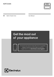 Bedienungsanleitung Electrolux KDFCC00X Backofen