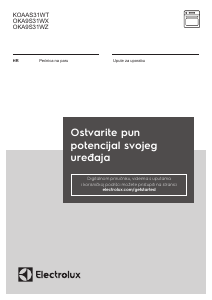 Priručnik Electrolux KOAAS31WT Pećnica