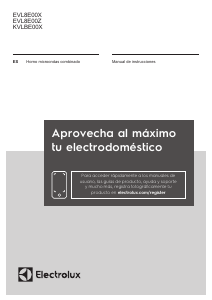 Manual de uso Electrolux KVLBE00X Horno