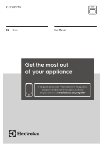 Manual Electrolux OEE6C71V Oven