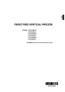 Manual Haier HVF220WH2 Freezer
