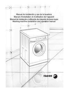 Mode d’emploi Fagor 3F-2611/X Lave-linge