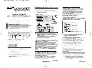 Руководство Samsung CS-25M6MQQ Телевизор