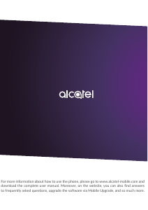 Handleiding Alcatel 7071A A7 XL Mobiele telefoon