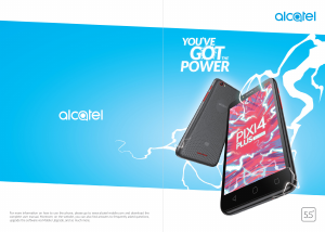 Manual Alcatel 5023E Pixi 4 Plus Power Mobile Phone