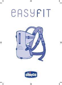 Manual Chicco Easy Fit Baby Carrier