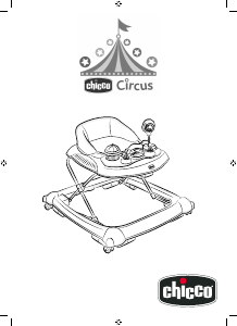 Manual Chicco Circus Andador de bebê