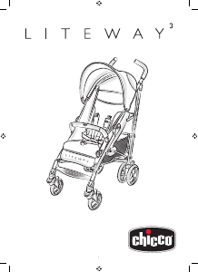 Bedienungsanleitung Chicco Liteway 3 Kinderwagen