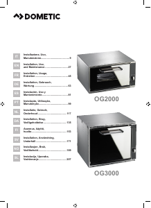 Manual Dometic OG3000 Forno