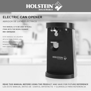 Manual Holstein HH-0910203 Can Opener