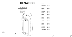 Bruksanvisning Kenwood CAP70 Konservöppnare