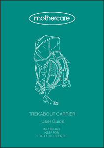 Manual Mothercare Trekabout Baby Carrier