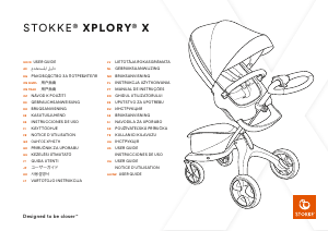 Priročnik Stokke Xplory X Otroški voziček