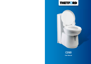 Manual Thetford C-260 Toilet