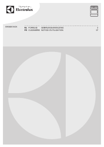 Mode d’emploi Electrolux EKI6451AOX Cuisinière