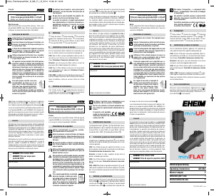 Manuale Eheim Mini Up Filtro Acquario