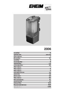 Manuale Eheim PickUp Filtro Acquario